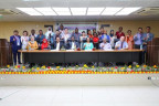 The employees of the National Observatory participate in the training program organized in India