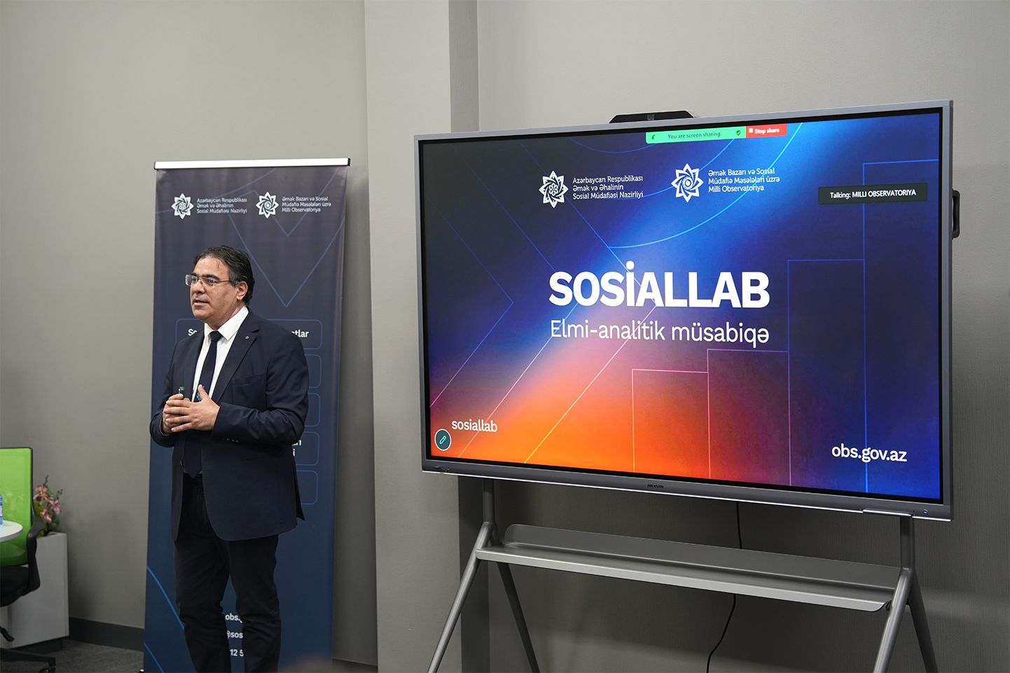 Milli Observatoriyanın SosialLab müsabiqəsinin ilk görüşü keçirilib